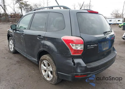 2015 Subaru Forester 2.5I Premium из США, поврежденный, VIN JF2SJADCXFH579283